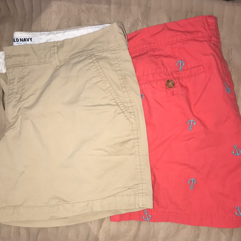 Womens size 10 khaki dressy shorts
